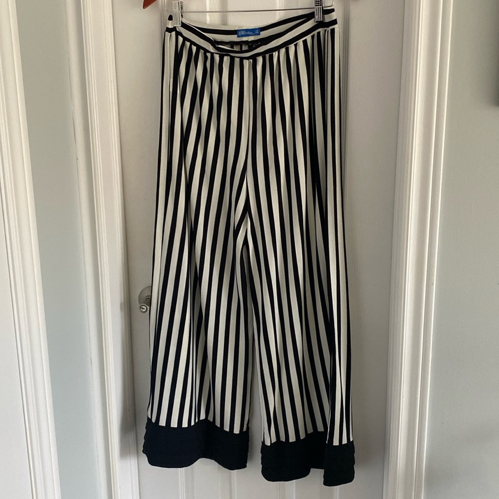 Black-and-white summer culottes-1X